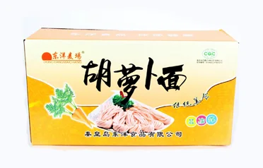 Waarom zijn instant-noedelblokken met meerdere specificaties van Qinhuangdao Dongyang Food populair op overzeese markten?