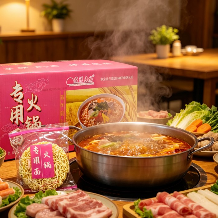 3,5 kg Hot Pot Malatang-noedelspakket